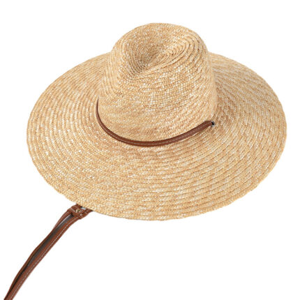 Chapeau Panama Femme Mode Été – Large Bord et Sangle Décorative Chic