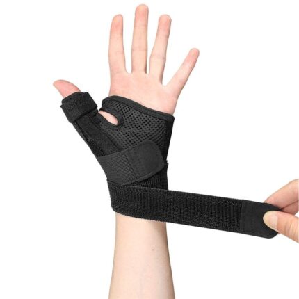 Orthèse de Pouce et Poignet – Attelle de Maintien pour Rééducation, Protection et Stabilisation de l’Articulation